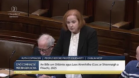 Dail debate on "Ban Fox Hunting" bill - 17 December 2025