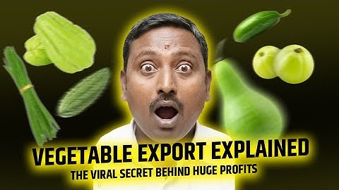 How Vegetables Travel the World  [No One Shows This] #nikosiexports #VALAREE #vegetables 
