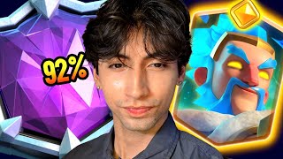 I Reached Ultimate Champion With a 92% WIN RATE Using Pekka Bridge Spam