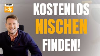 Free niche research for Amazon KDP 2026 Part 1 | Just Ambrosious