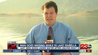 Kern County Search and Rescue continue their search at Lake Isabella for missing man