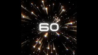 60 second timer with upbeat music.