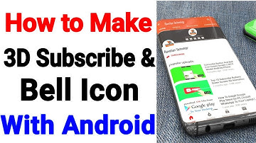 How to make 3D  Subscribe and Bell icon Intro Full Tutorial 2019/Step by step Tutorial