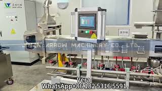 Rice Crackers Production Line  Automatic Rice Cake Snacks Making Machine Healthy Snack Manufacturing