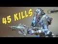 TITANFALL 2: Pretty Awesome Volt and Ion Gameplay 45 Kills