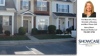 13362 Calloway Glen Drive, Charlotte, NC Presented by Nancy Braun.