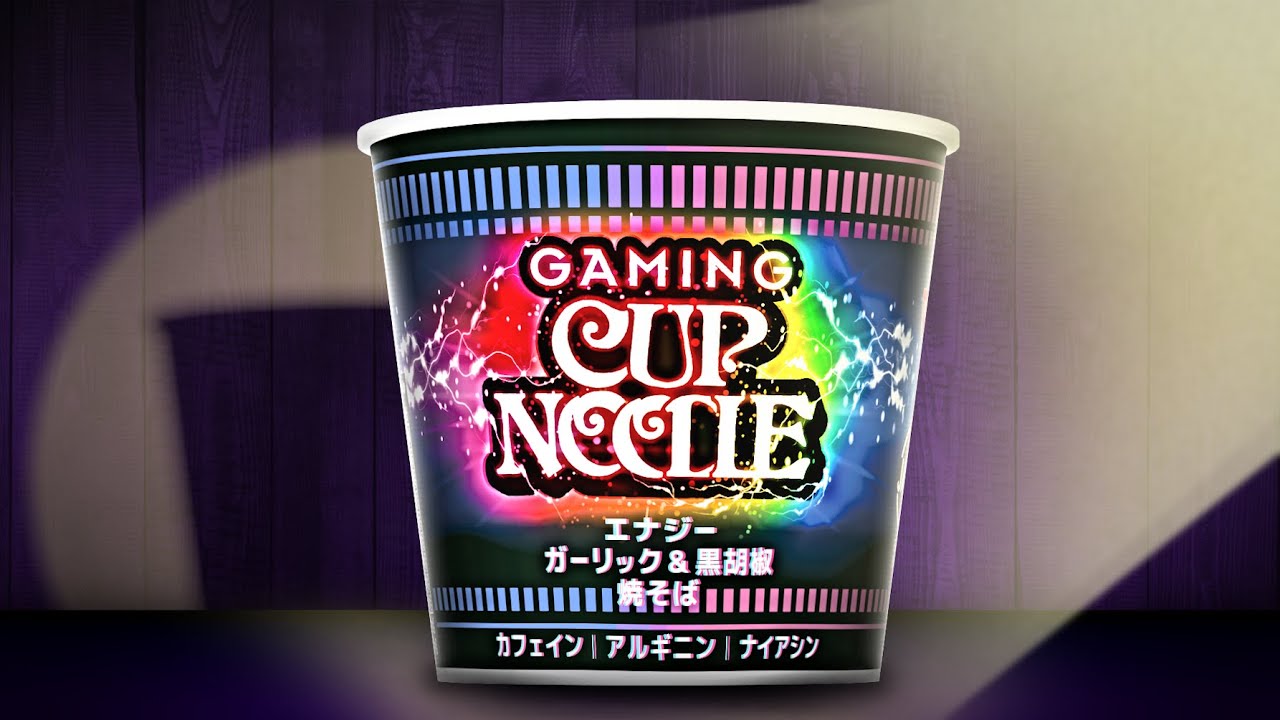 Cup Noodle For Gamers is Real, and it's Caffeinated YouTube