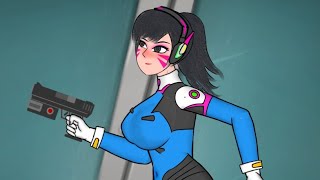 Facing Bosses with High Levels | Dva Overwatch 2