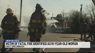 Victim identified in fatal East Greenbush fire