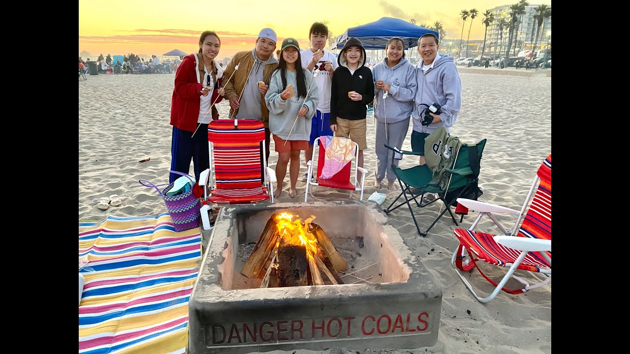 Huntington Beach Bonfire 20210703 YouTube