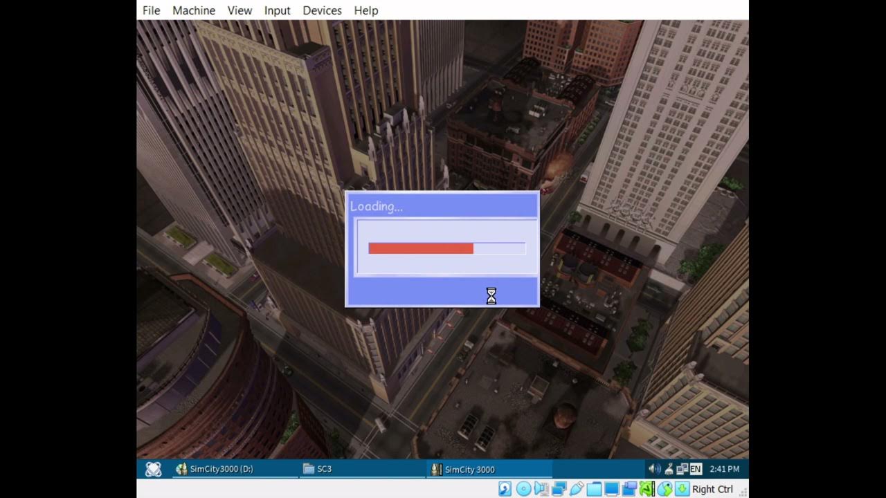 ReactOS - Manual Install of SimCity 3000 Demo
