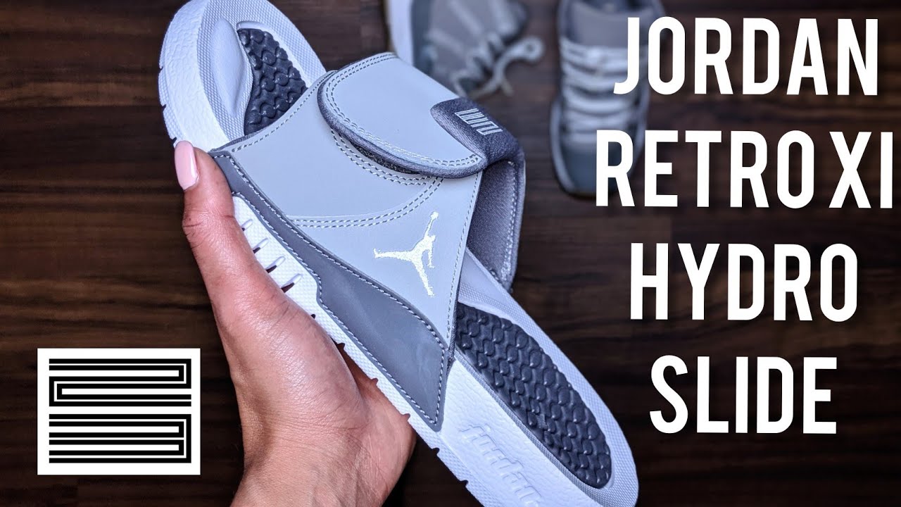 jordan hydro retro 11 slides