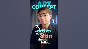 3 Artists Every Artist Needs to Know! ✨Concept Art✨