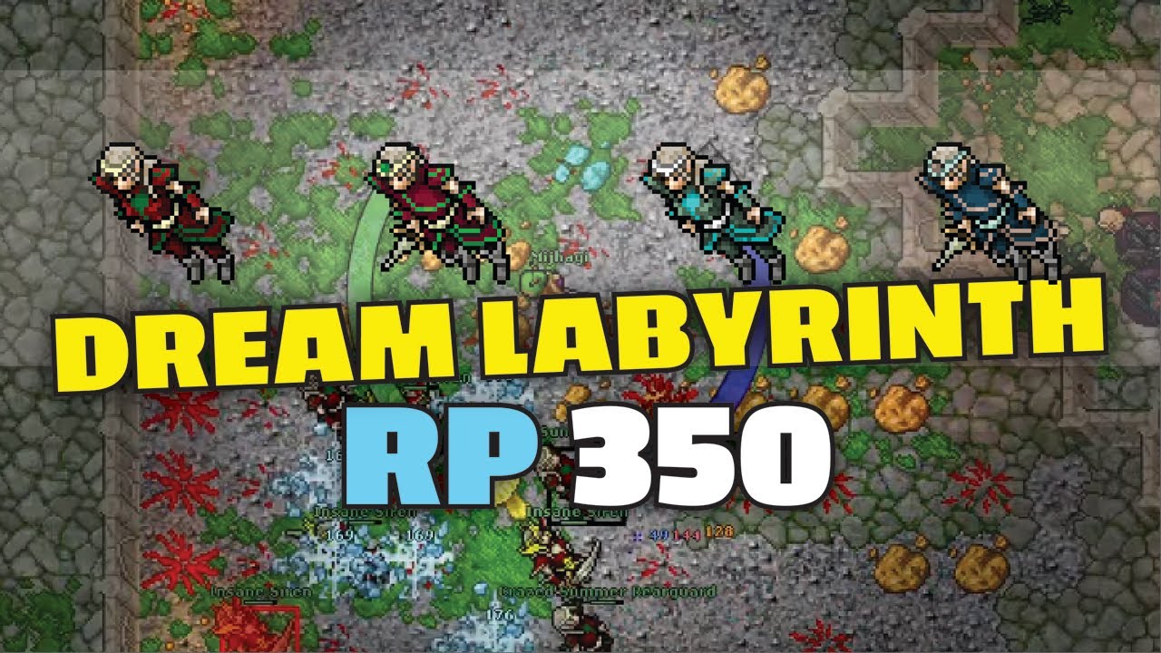 Dream Labyrinth - RP 350 solo - Tibia hunting - YouTube