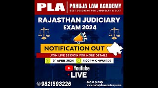 Rajasthan Judiciary Exam 2024 - Notification Out screenshot 2