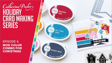 Holiday Card Making Series Episode 4: Mod Color Combo for Christmas
