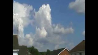 Thunder Cloud Formation - Time Lapse