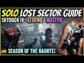 Skydock IV - Master - Legend - Lost Sector Guide - Season of the Haunted - July 5 - Destiny 2