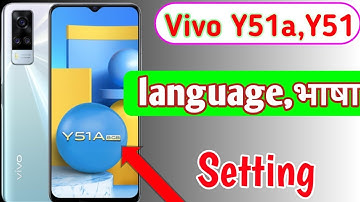 vivo y51a language setting/vivo y51a hindi language kaise kare/How to change language in vivo y51a