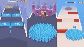 Count Masters: Crowd Clash & Stickman running game - Gameplay Walkthrough Part 3 Levels 35-46