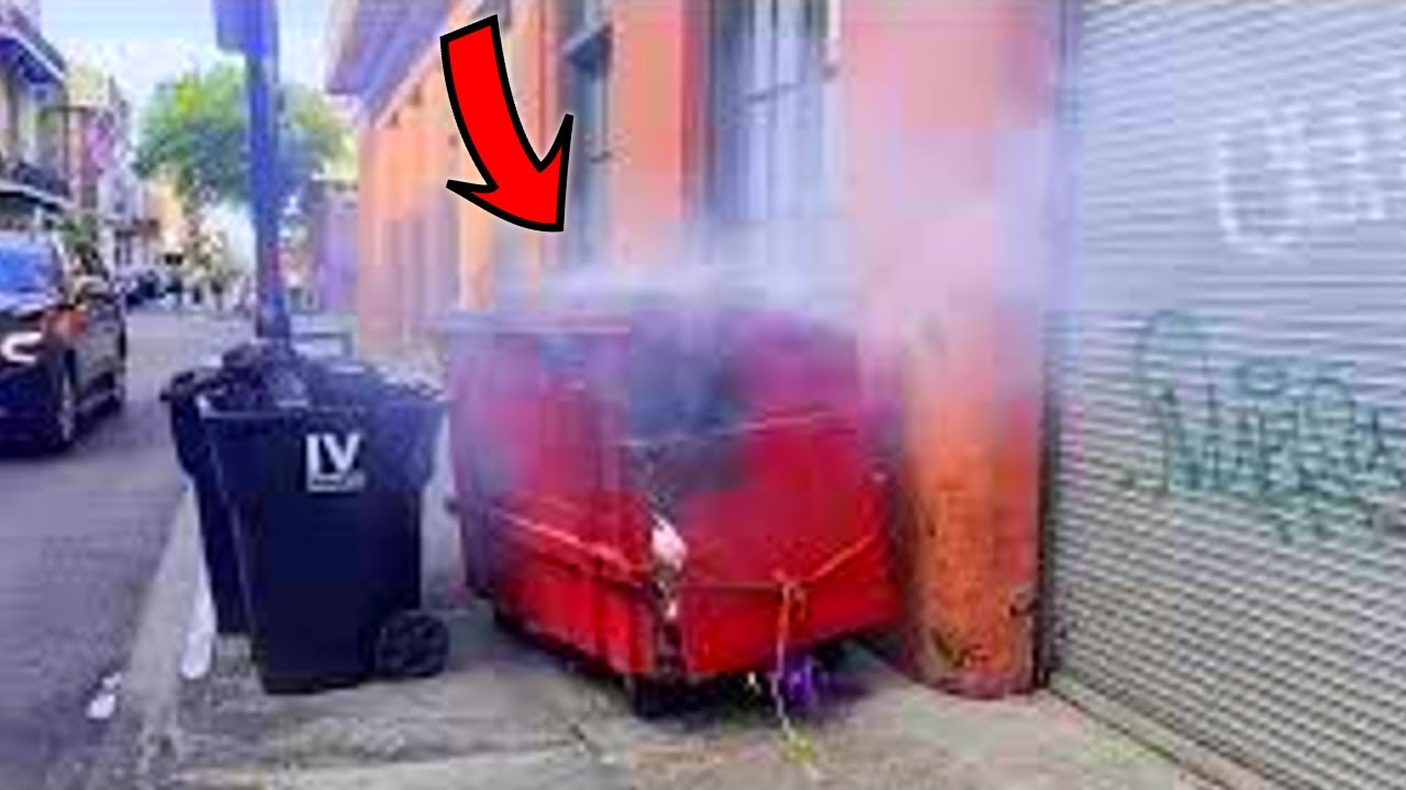 Поиски в мусорном контейнере: «Одно с другим не решить»