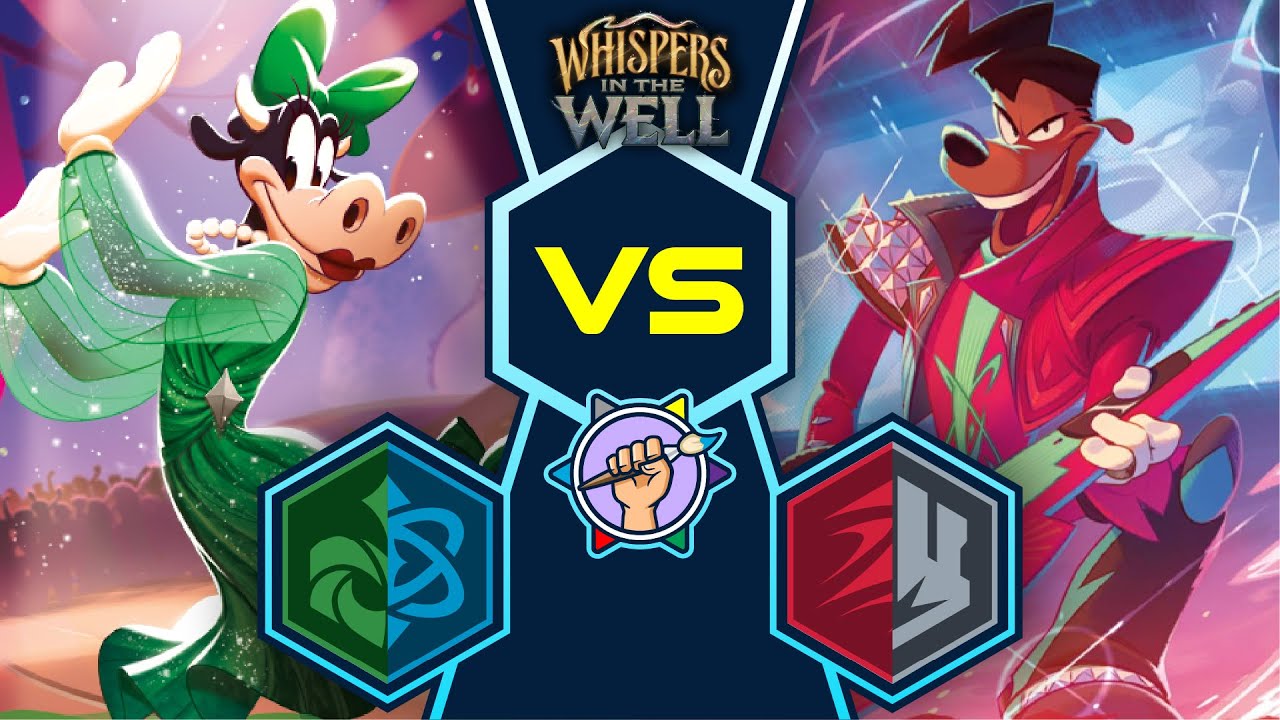 Lorcana: 🟢🔵 Emerald Sapphire - VS - 🔴⚪️ Ruby Steel