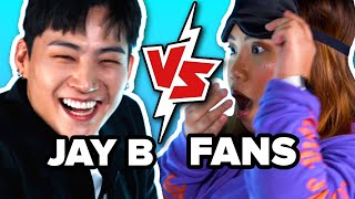 Jay B from GOT7 (갓세븐) Surprises His Fans With A Staring Contest