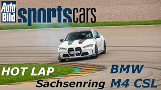 HOT LAP Sachsenring 1:29,54 | BMW M4 CSL | AUTO BILD SPORTSCARS