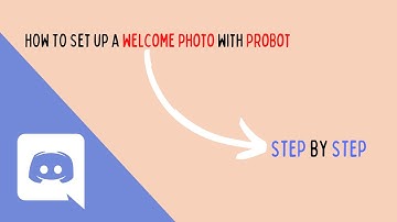 Set up a welcome photo with ProBot