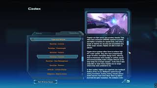 Mass Effect 1 Secondary Codex: Ships and Vehicles