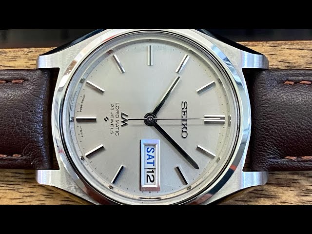 稼働品 【1970年3月製】SEIKO LM 5606-7070 デイデイト Vintage August 1970 Seiko LM 5606-7070 w/ Service Records, Great