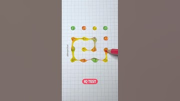 Drawing a path along the numbers. #line #colors #maths #quiz #funny