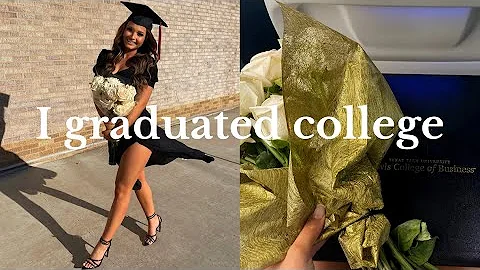 MOVING OUT VLOG & GRADUATING COLLEGE