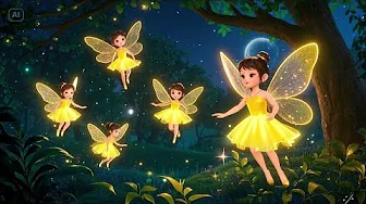 Five Little Fairies Sleeping in a Tree | Magical Fairy Song for Kids | Educational Kids Songs Five Little Fairies Sleeping in a Tree | Magical Fairy Song for Kids | Educational Kids Songs