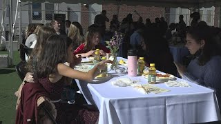 Lakeview school hosts traditional Thanksgiving feast after Ida damage