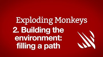Building the environment: SKTexture and filling a path – Exploding Monkeys, part 2