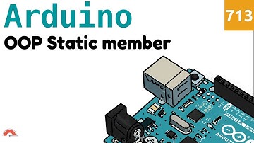 Membri statici in una classe - Arduino OOP - Video 713