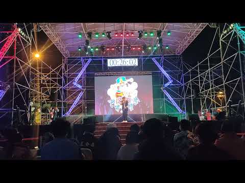 兒子的B-box在潮州鎮跨年晚會表演