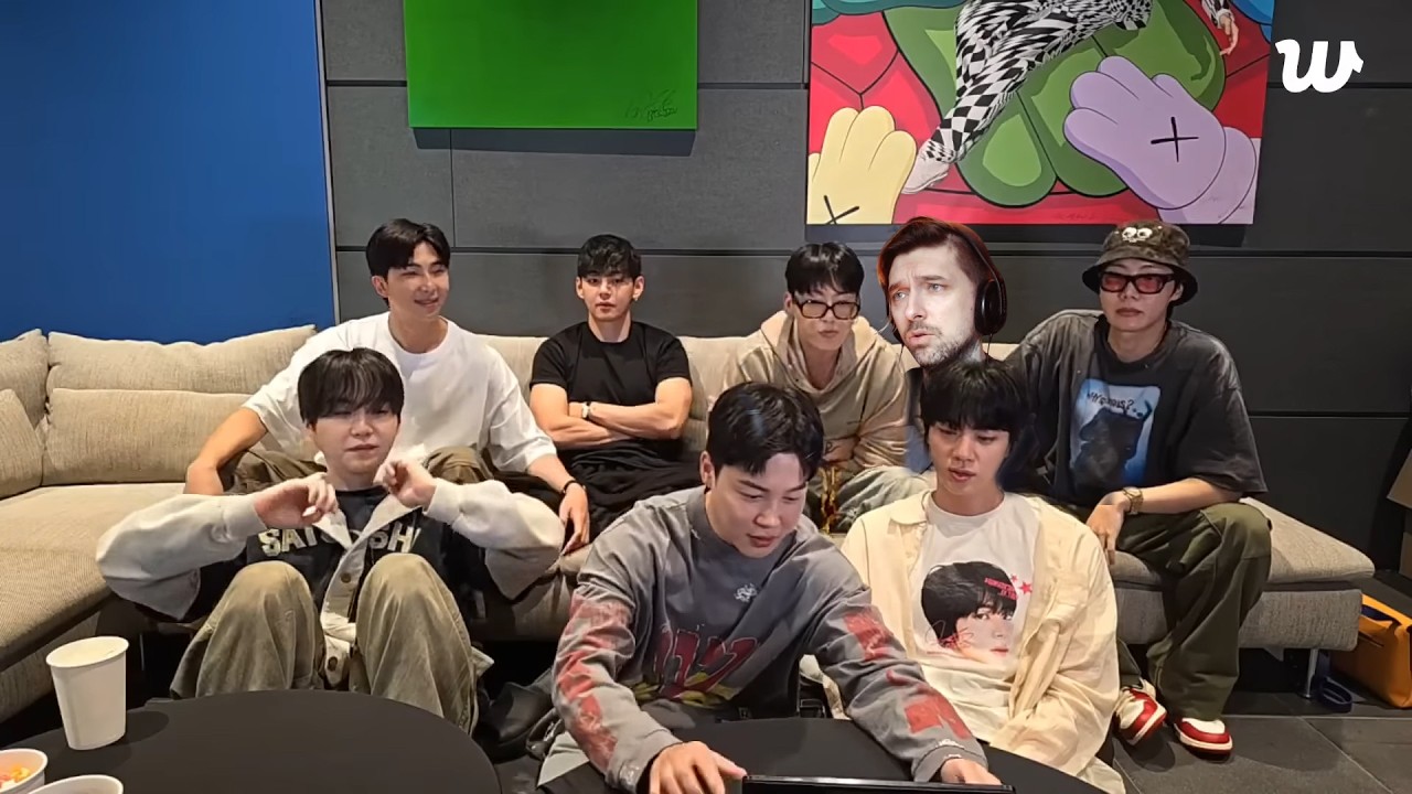 Вечный проводит вечерок под [Озвучка Кайла] Трансляция BTS на Weverse/ Возвращение 01.07.2025