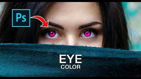 How To Change Eye Color in Photoshop |1 Minute Tutorial