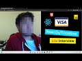 VISA Frontend Interview | 🎉 Selected  | ReactJs &amp; JavaScript