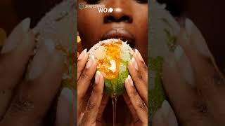 ASMR: Satisfying Glass Fruit Eating