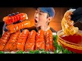 ASMR MUKBANG SEAFOOD BOIL LOBSTER TAILS | COOKING & EATING SOUNDS | Zach Choi ASMR