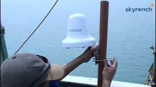 ⛴ Tutorial Cara Pemasangan Telepon Satelit Thuraya Marinestar Di Kapal SPOB #teleponsatelit #thuraya