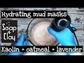 Hydrating mud masks | Red Clay + Oatmeal + Lavender | Day 40/365