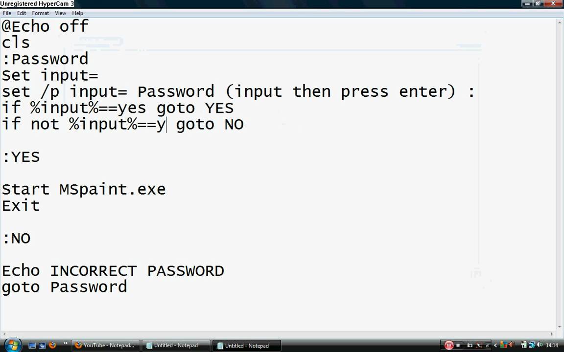 find pdf password in notepad