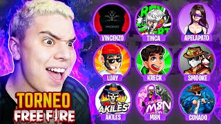 TORNEO DE YOUTUBERS * FIESTA BOOYAH * VERTICAL * VINCENZO - LUAY - M8N - LEVELUP - TRIPPIE