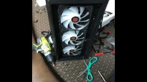 When you put plastic in front of my fans and make my airflow poor- This is for you Thermaltake