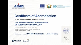 Success Stories: UNIDO Supports KNUST Food Laboratory with equipment and accreditation