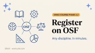 Phase 2.2: Register Your Systematic Review on OSF | SR with AI (Non-Health Review)